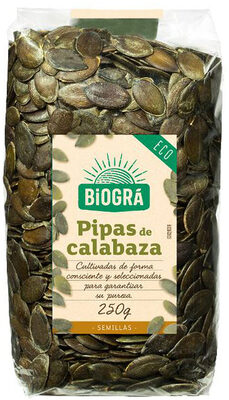 Pipas de calabaza front packaging