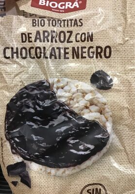 Bio tortitas de arroz con chocolate negro