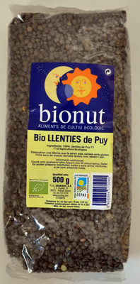 Bio llenties de Puy