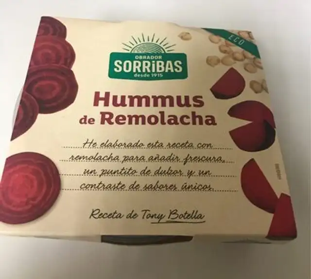 Hummus de Remolacha