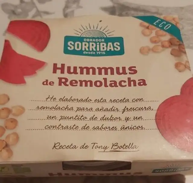 Humus de Remolacha
