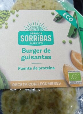 Burger de guisantes