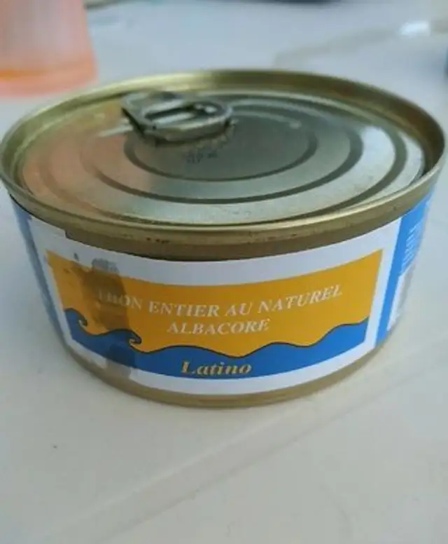 Thon entier au naturel albacore