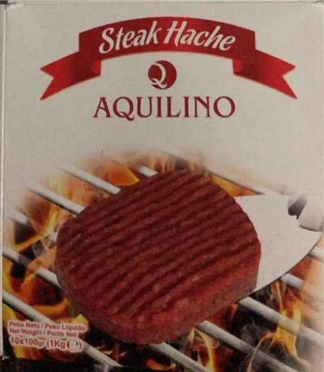 Steak hache