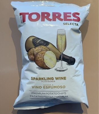 Sparkling Wine Potato Chips front packaging