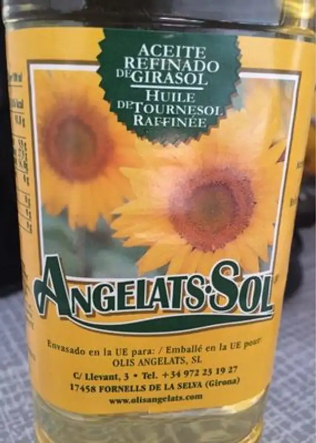 Huile de tournesol