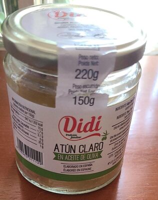 Atun claro en aceite de oliva