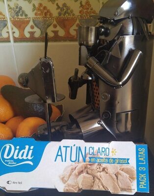 ATÚN CLARO en aceite de girasol