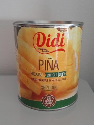 Piña en su jugo