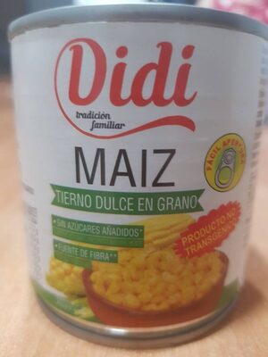 Maíz dulce 3x 1/4 KG