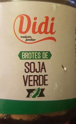 Brotes de Soja Verde front packaging