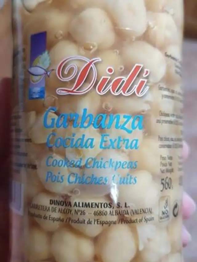 Garbanzo cocido extra