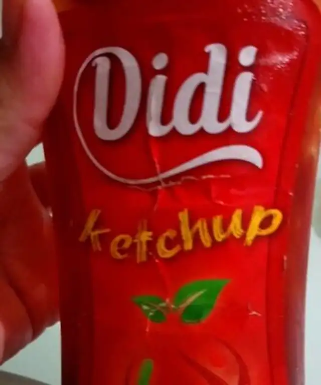 Ketchup front packaging