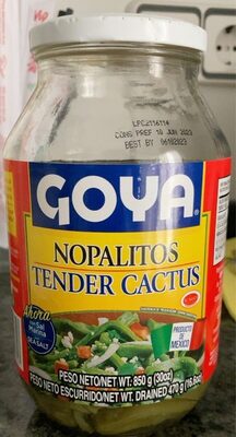 Nopalitos - Tender cactus