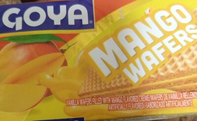 Mango wafers front packaging