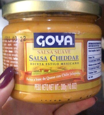 Salsa cheddar