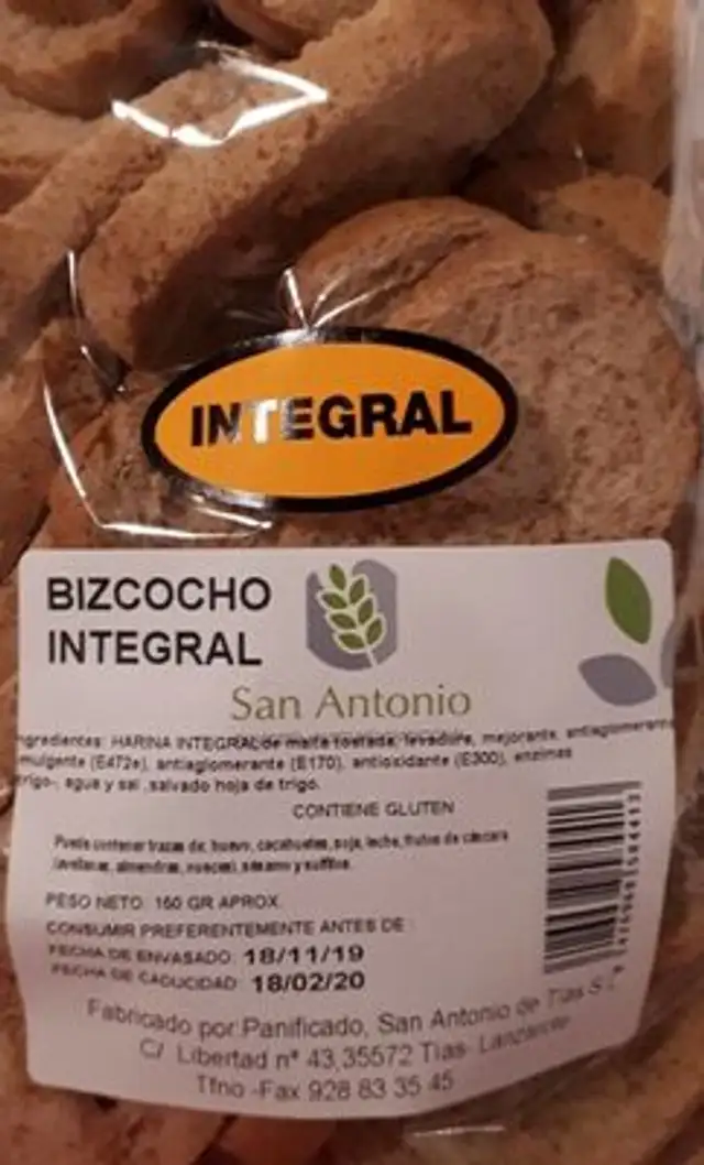 Bizcocho integral