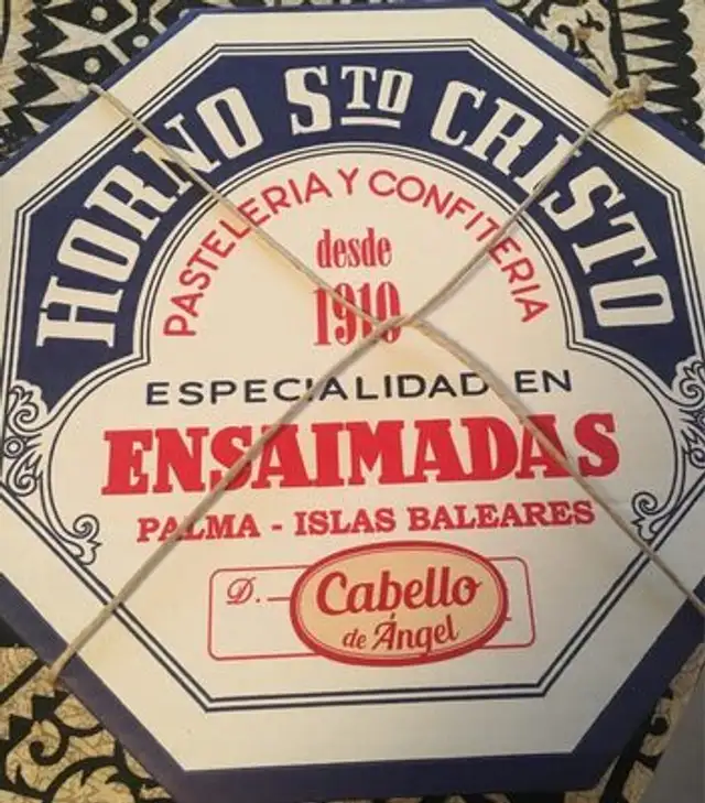 Ensaimada cabello de angel