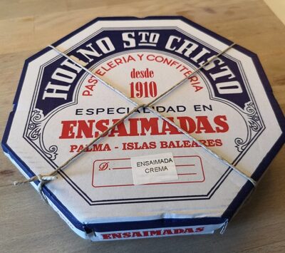 Ensaimada crema