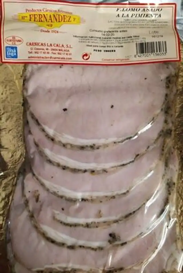 Filete de lomo a la pimienta