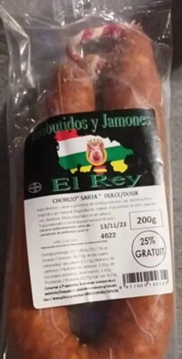 Chorizo dulce