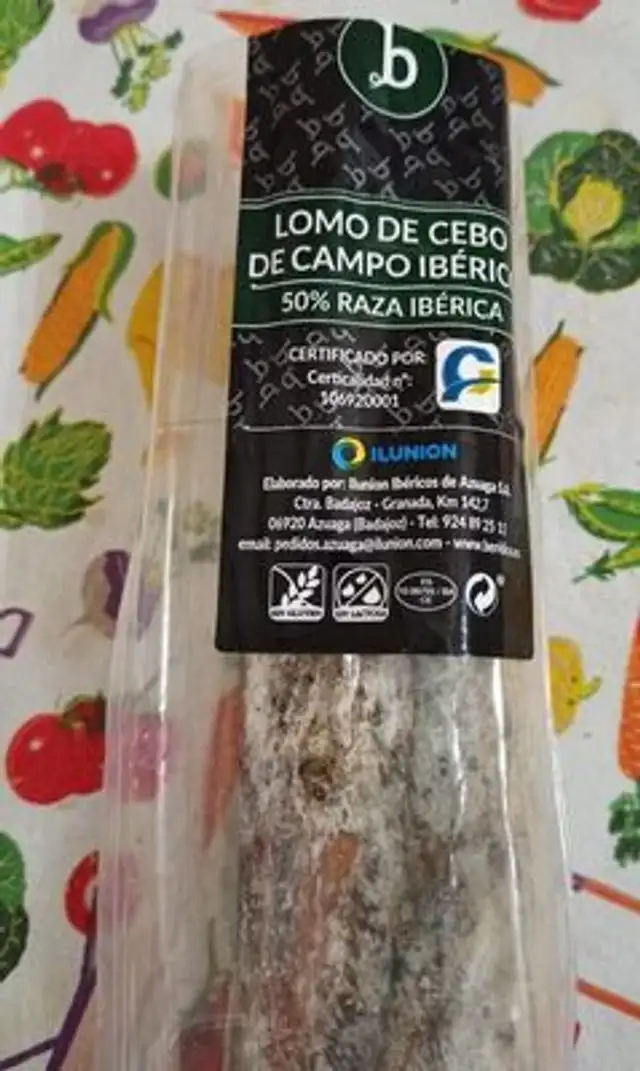 Lomo de cebo de campo iberico