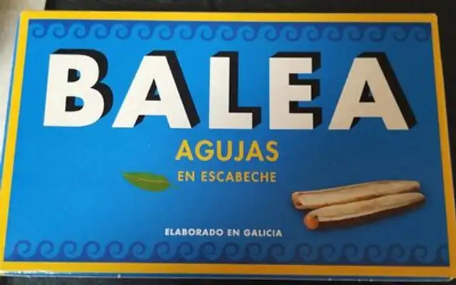 Agujas en escabeche