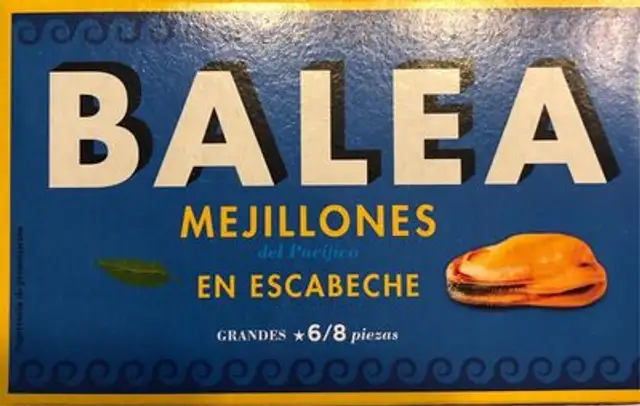 Mejillones en escabeche