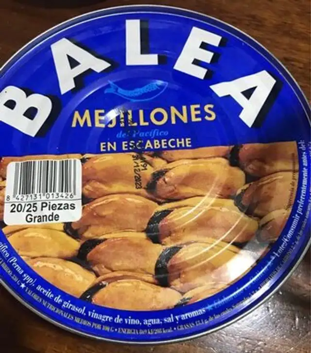 Mejillones en escabeche
