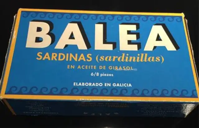 Sardinillas en aceite de girasol