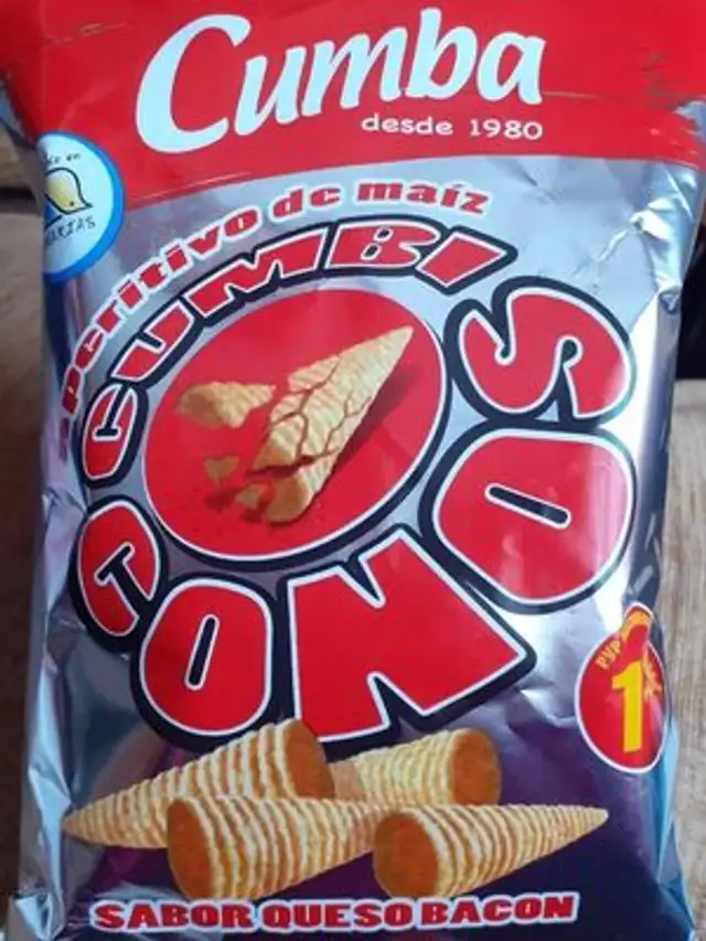 Cumbi Conos sabor queso-bacon