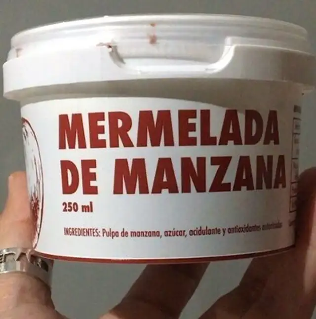 Mermelada de manzana