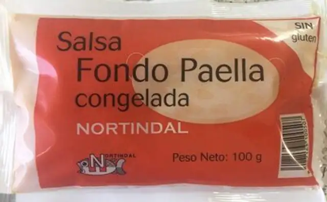Salsa fondo paella congelada