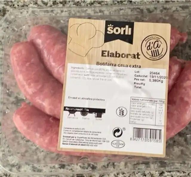 Botifarra crua extra