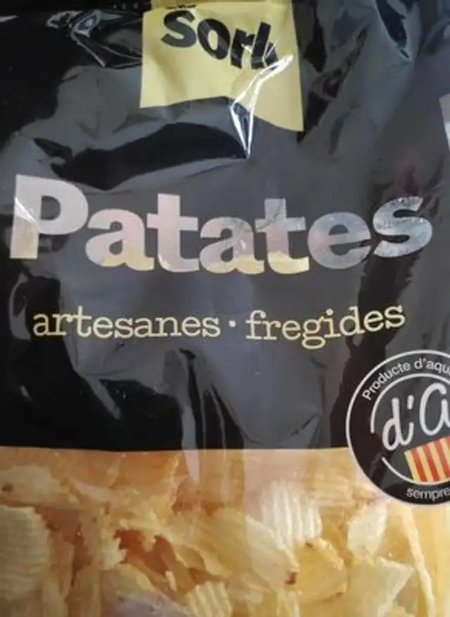 Patates ondulades sorli