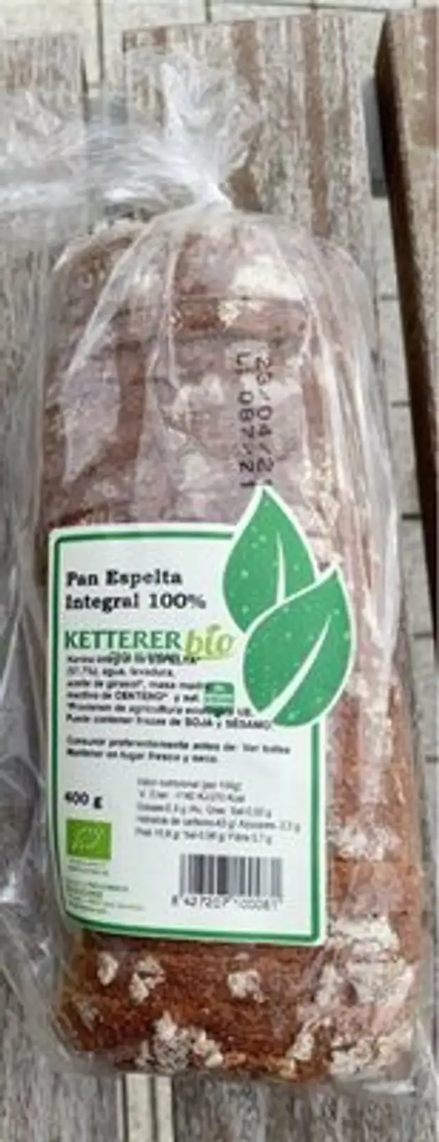Pan Espelta integral 100%
