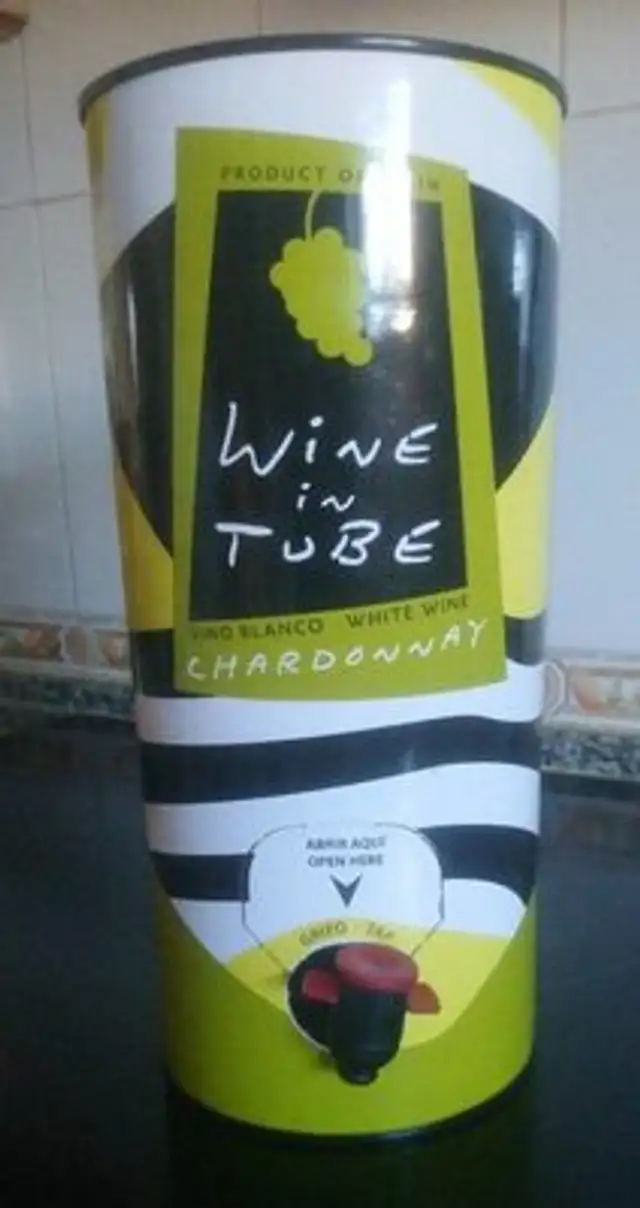 vino blanco.