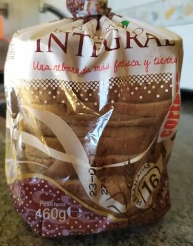 Pan de molde integral