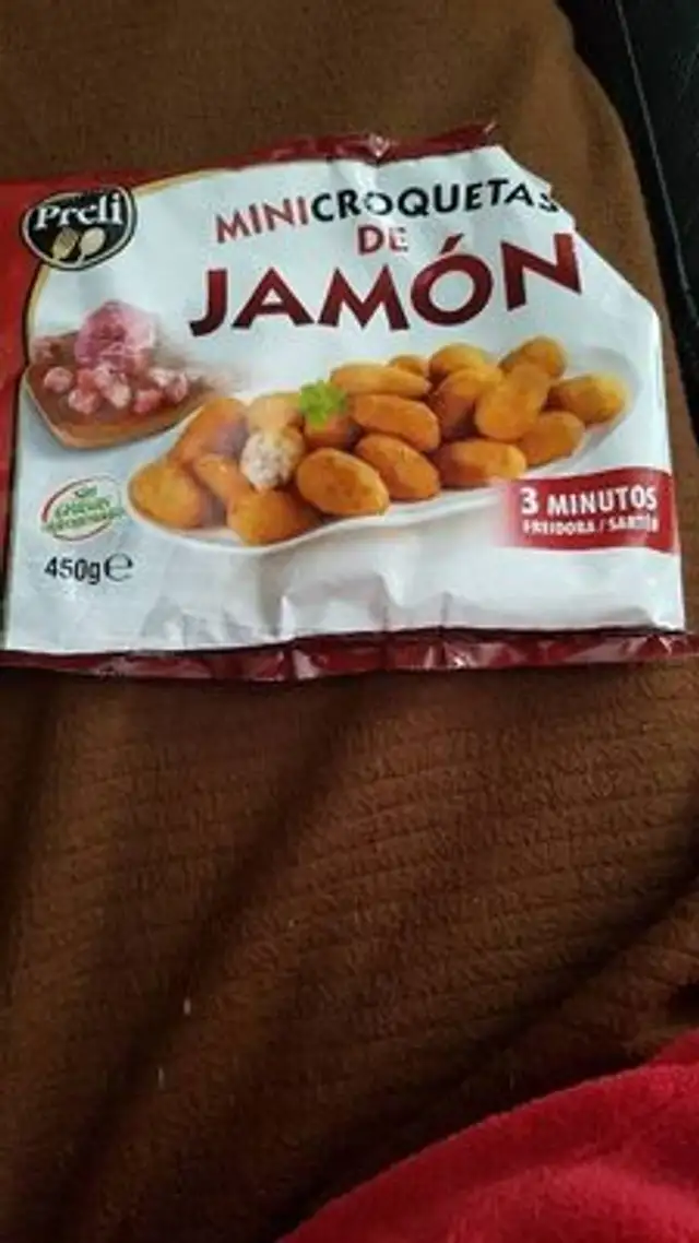 Minicrocretas de jamón