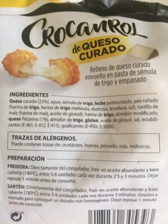 crocamrol ingredients label