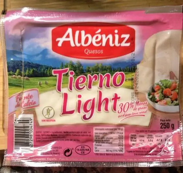 Queso tierno light