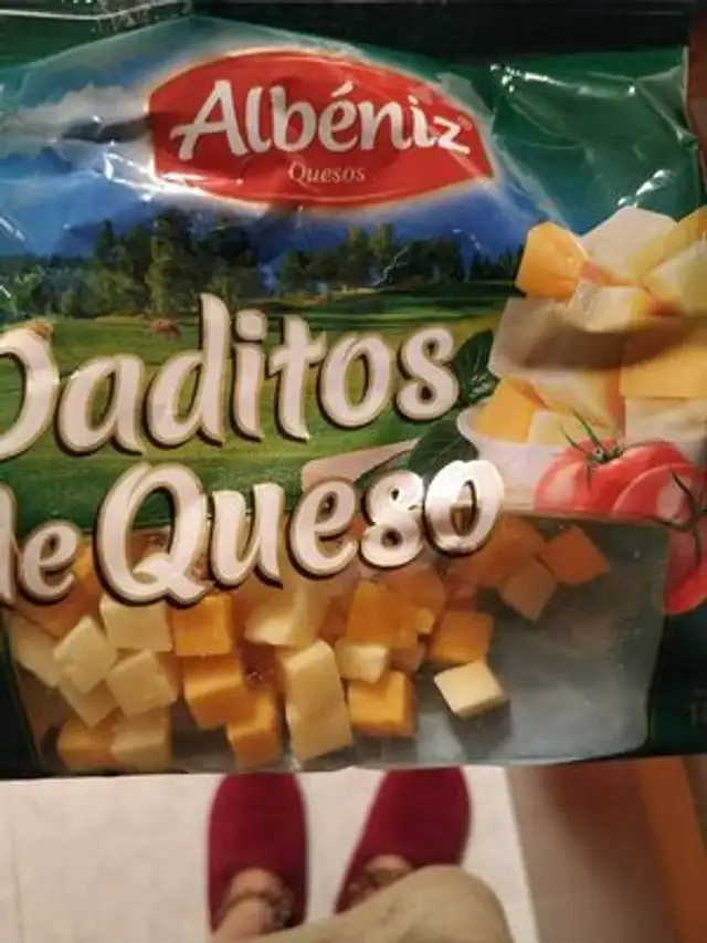Daditos de  Queso