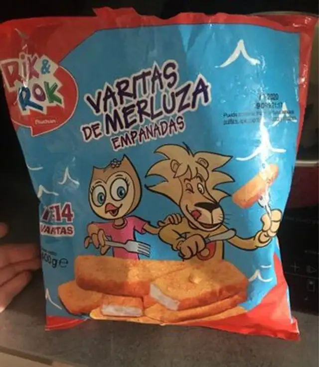Varitas de merluza