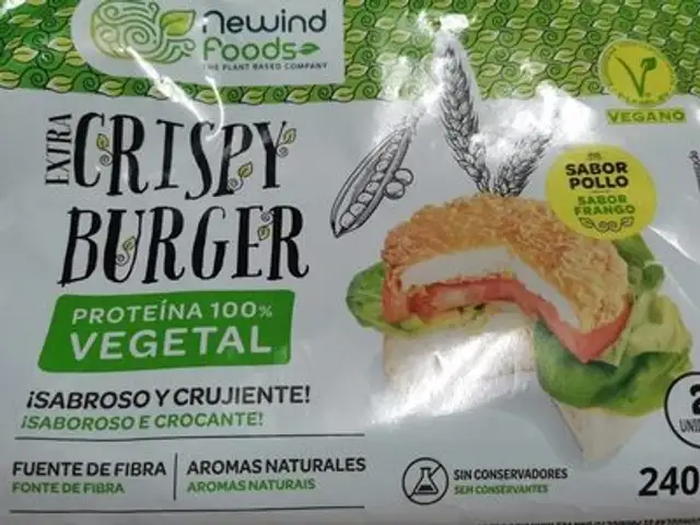 Extra Crispy Burger proteina 100% vegetal