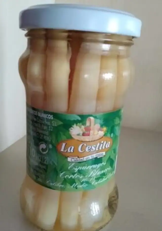 Espárragos cortos blanco