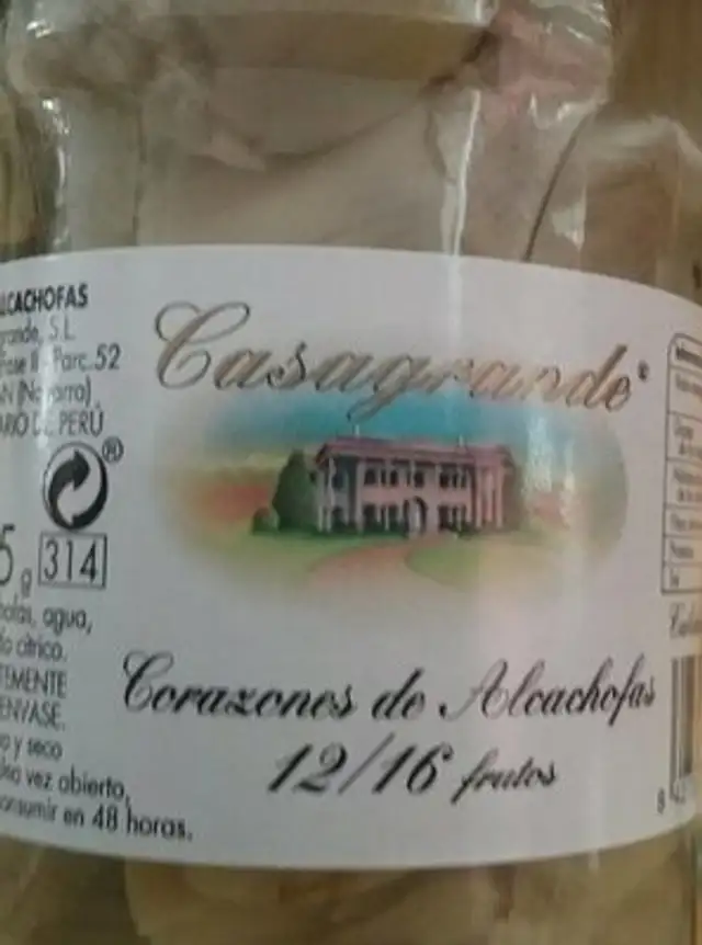 Foraines de alcachofas