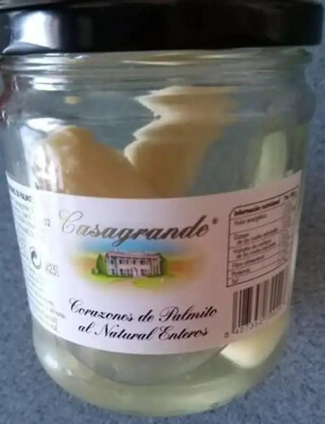 Casagrande corazones de palmito natural enteros