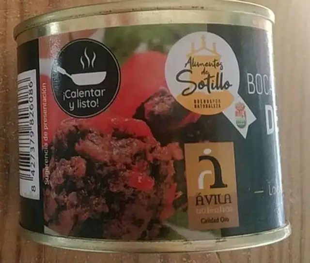 Bocados de morcilla de Sotillo.