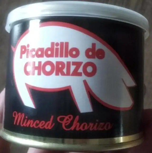 Picadillo de chorizo