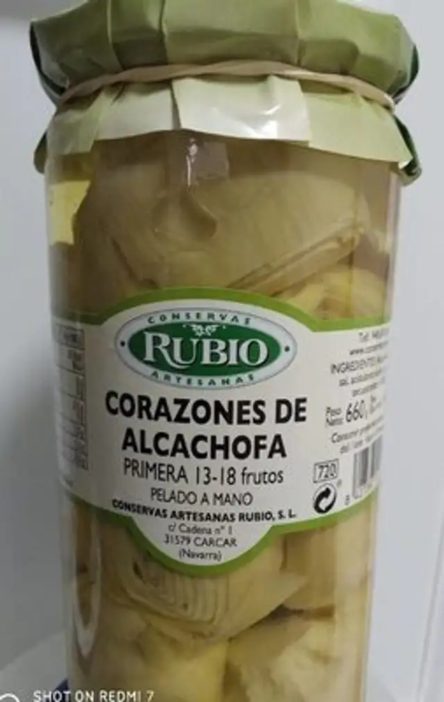 Corazones de alcachofa
